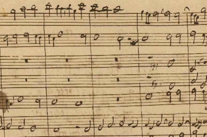 Faksimile Bach